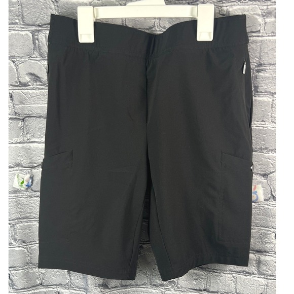 Chico's Pants - Chico's Zenergy Cargo Walking  Shorts Womens Size 4 Black New With Tags